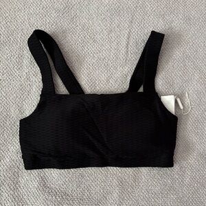 Seafolly Black Swim Top Size 10 NWOT | Seafolly Swim Top | Swimwear Bikini Top -